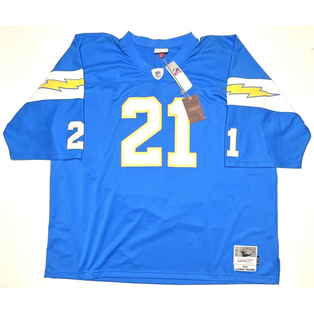 Mitchell‎ & Ness NFL AUTHENTIC JERSEY CHARGERS 2009 LADAINIAN TOMLINSON Mens 5XL